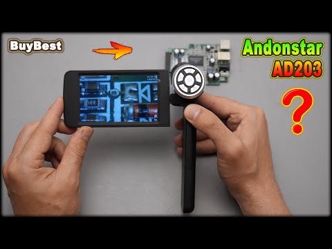 Видео: Почему этот карманный микроскоп с Алиэкспресс нужен всем? | Цифровой микроскоп Andonstar AD203