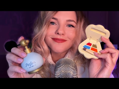 Видео: АСМР МАКИЯЖ ДЕРЕВЯННОЙ КОСМЕТИКОЙ 💄 ASMR Wooden makeup