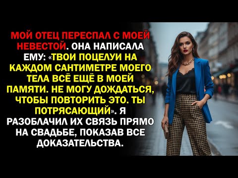 Видео: Мой отец переспал с моей невестой. Она написала ему: «Твои поцелуи на каждом сантиметре моего тела..