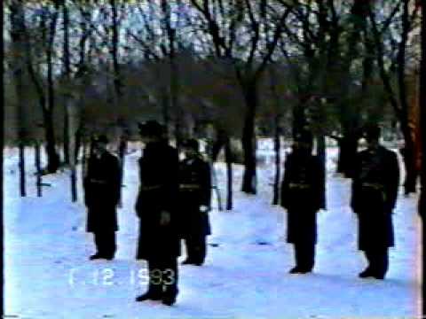 Видео: Последнее построение в/ч 42881.wmv