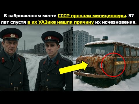 Видео: В заброшенном месте СССР пропали милиционеры.37 лет спустя в их УАЗике нашли причину их исчезновения