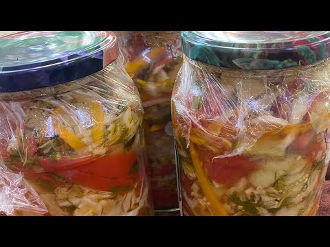 Видео: #салат  (қишга салат тайёрлаймиз)