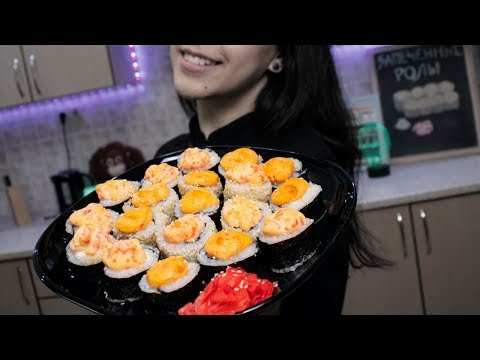 Видео: БЮДЖЕТНЫЕ РОЛЛЫ ✭Запеченные роллы