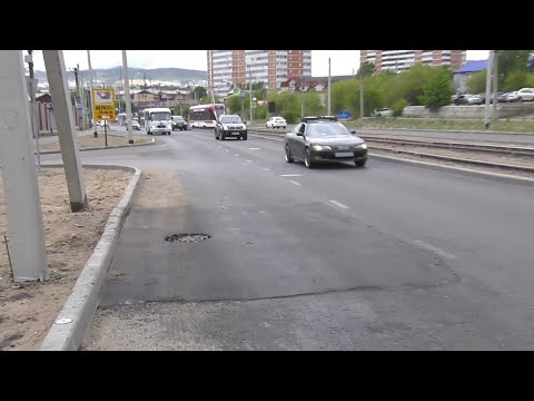 Видео: Дорожный скандал в Улан-Удэ. Кто ответит за некачественный ремонт дороги по ул. Сахьяновой?
