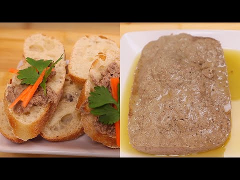 Видео: Вьетнамский паштет из свиной печени