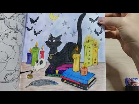 Видео: Пораскрашиваем за август и сентябрь 