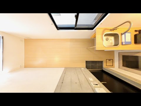 Видео: Эпизод 7 — Микро-квартира в Токио 🏠🍔 — 11,43 кв. м/123 кв. фута