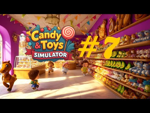 Видео: ПРОДАЖА ВСЕГО — хитрый ход или провал? Больше работы и новые лицензии! Candy&Toys Store Simulator #7