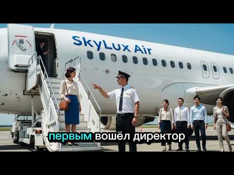 Видео: Её выгнали с рейса за старую толстовку ✈️ — не зная, что выгнали хозяйку всей авиакомпании! 👑