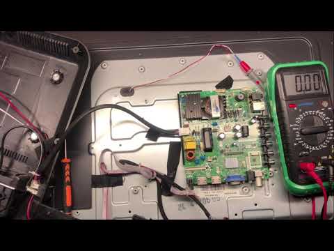 Видео: Доработка БП Telefunken TF-LED32S2 main TP.VST59S.PB813 - как уменьшить ток подсветки