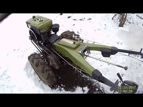 Видео: Заводим Мотоблок 1080Д Зимой