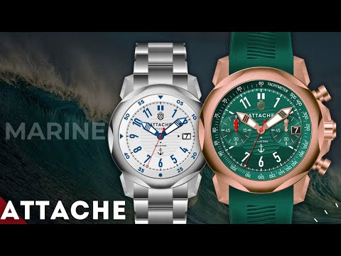 Видео: ЧАСЫ ATTACHE MARINE. Восток мог стать таким!