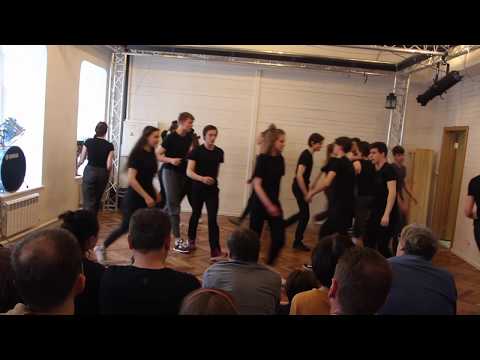 Видео: Школа-студия МХАТ, зачет по сценической речи