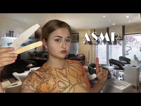 Видео: АСМР | Тебе сделают ногти в треш-салоне по бартеру 😨