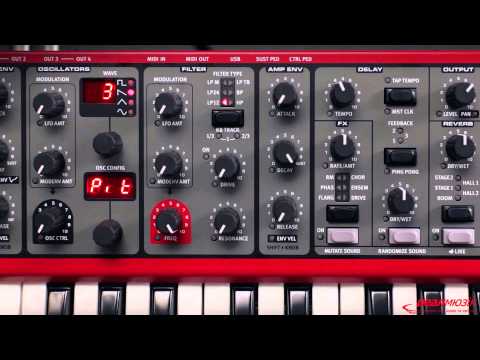 Видео: обзор Nord Lead A1 (рус)