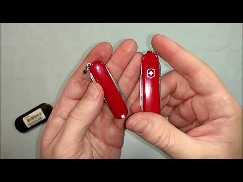 Видео: Малыши Victorinox 58мм