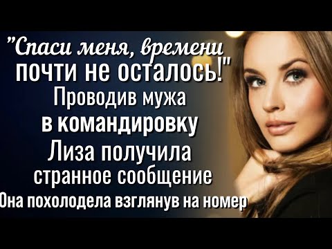 Видео: Проводив мужа в командировку Лиза прочла странное сообщение..."Спаси, времени не осталось!"