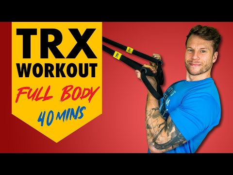 Видео: Наращивайте мышцы и силу за 40 минут — TRX-тренировка для начинающих на всё тело