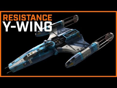 Видео: Конструкция Y-Wing с сопротивлением (созданная фанатами)