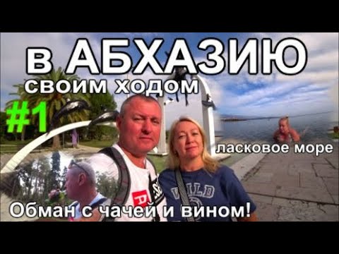 Видео: переезд в Абхазию, Пицунда в шоке от цен, еды и чачи