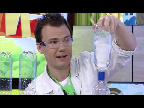 Видео: Опыты для детей - С добрым утром, малыши! - Профессор Николя в гостях у Хрюши