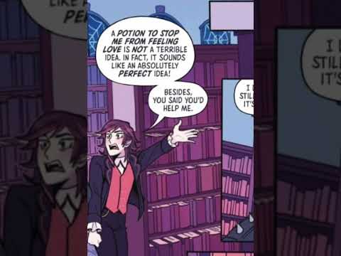 Видео: комикс монстер хай/Киеран Валентин и Спеллдон Каулдронелло/monster high/comics/Valentine and Spell