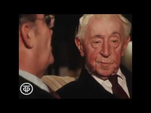 Видео: Arthur Rubinstein. Interview about Sviatoslav Richter | Артур Рубинштейн о Святославе Рихтере (1978)