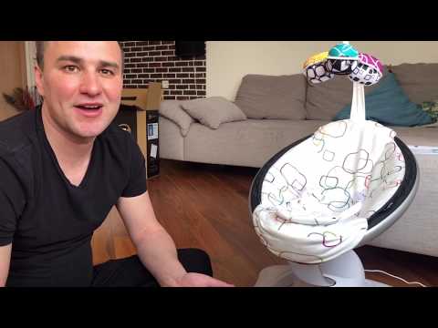 Видео: 4moms MamaRoo 4.0 Обзор укачивающего центра. Плюсы и минусы.