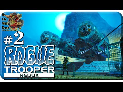 Видео: Rogue Trooper Redux[#2] - Оранжевое море (Прохождение на русском(Без комментариев))