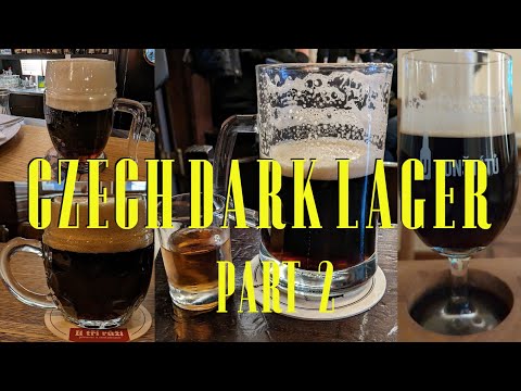 Видео: Чешский темный лагер, часть 2