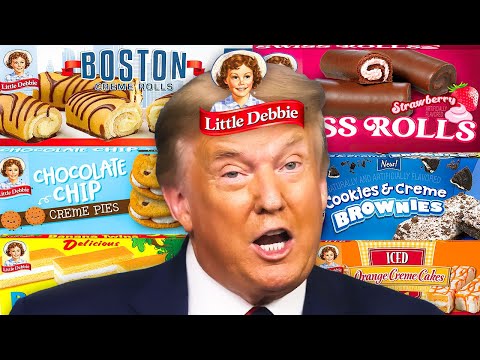 Видео: Президентский рейтинг Little Debbie Snacks!