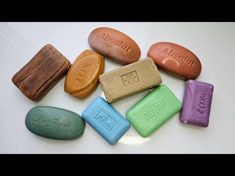Видео: Dry soap cutting /relax sounds / Asmr video / craving /  Хруст / Резка сухого мыла /