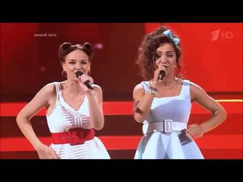 Видео: Мария Ероян и Эллина Решетникова «All About That Bass» Голос 4 Поединки
