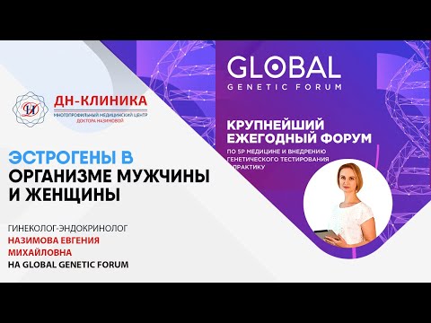 Видео: ЭСТРОГЕНЫ в организме мужчины и женщины. ГИПЕРЭСТРОГЕНИЯ. Доктор Назимова. Генетический форум