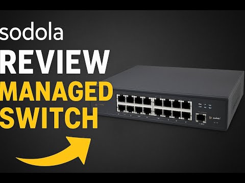 Видео: Управляемый свитч Sodola — обзор, настройка VLAN и возможностей Managed Switch