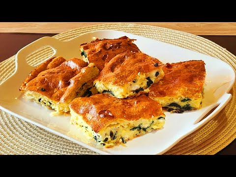 Видео: Баница със спанак и сирене! Мека, пухкава и вкусна!