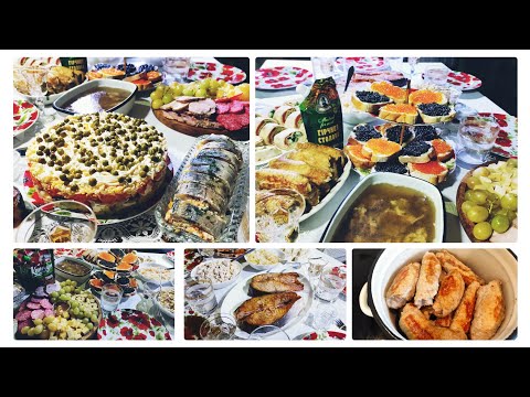 Видео: ПРАЗДНИЧНЫЙ СТОЛ НА ДЕНЬ РОЖДЕНИЯ 🌹