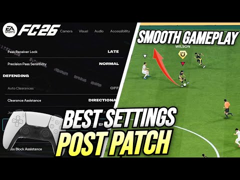 Видео: Лучшие игровые настройки после патча для увеличения времени реакции в EA FC 26!