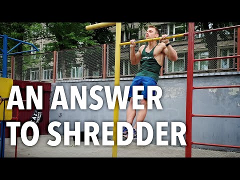 Видео: Подтягивания в "Золотом Стандарте". Ответка Шреддеру.