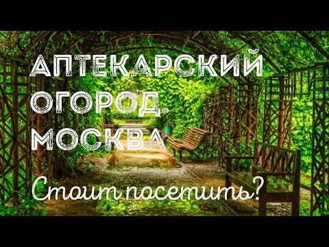 Видео: АПТЕКАРСКИЙ ОГОРОД МГУ. История и современность. Стоит ли посетить?