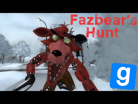 Видео: Побегушки от Аниматроников в Fazbear's Hunt (Gmod) №1