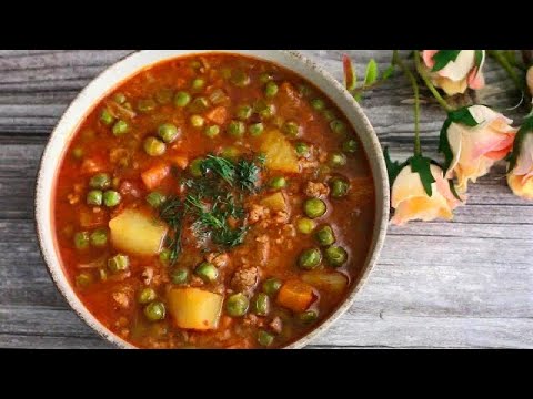 Видео: Как Вкусно Приготовить Зелёный Горошек🍲