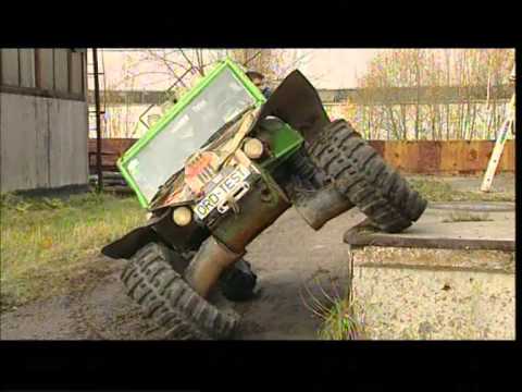 Видео: Наши тесты - Вездеход-прототип ТР3