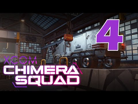 Видео: Прохождение XCOM: Chimera Squad #4 - Похищения... инопланетян?