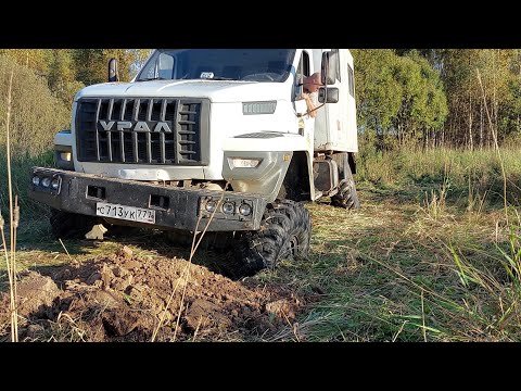 Видео: Испытания мягкой подвески урал некст 4×4(43206)