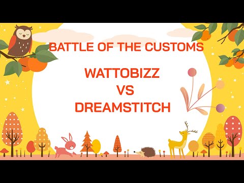 Видео: Битва таможни!! #wattobizz против #dreamstitch #crossstitch #распаковка #обзор