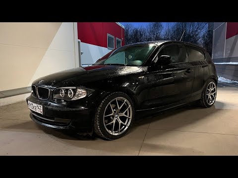 Видео: BMW 1 1,6 E81 | УДАЛЕНИЕ ГЛУШИТЕЛЯ + УСТАНОВКА НАСАДКИ