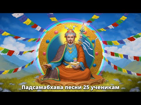 Видео: Падмасамбхава песни 25 ученикам, наставления о природе ума.
