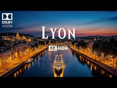 Видео: LYON 4K ULTRA HD [60 кадров в секунду] • Пролетайте над вневременным очарованием Лиона