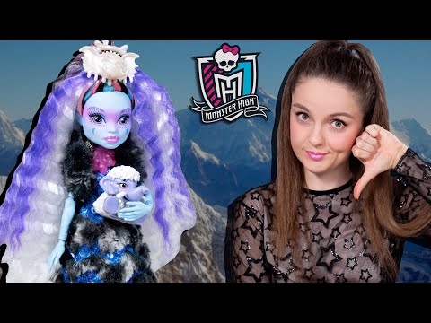 Видео: НЕ НАДО ТАК! Обзор Monster High Abbey Bominable Adult Collector
